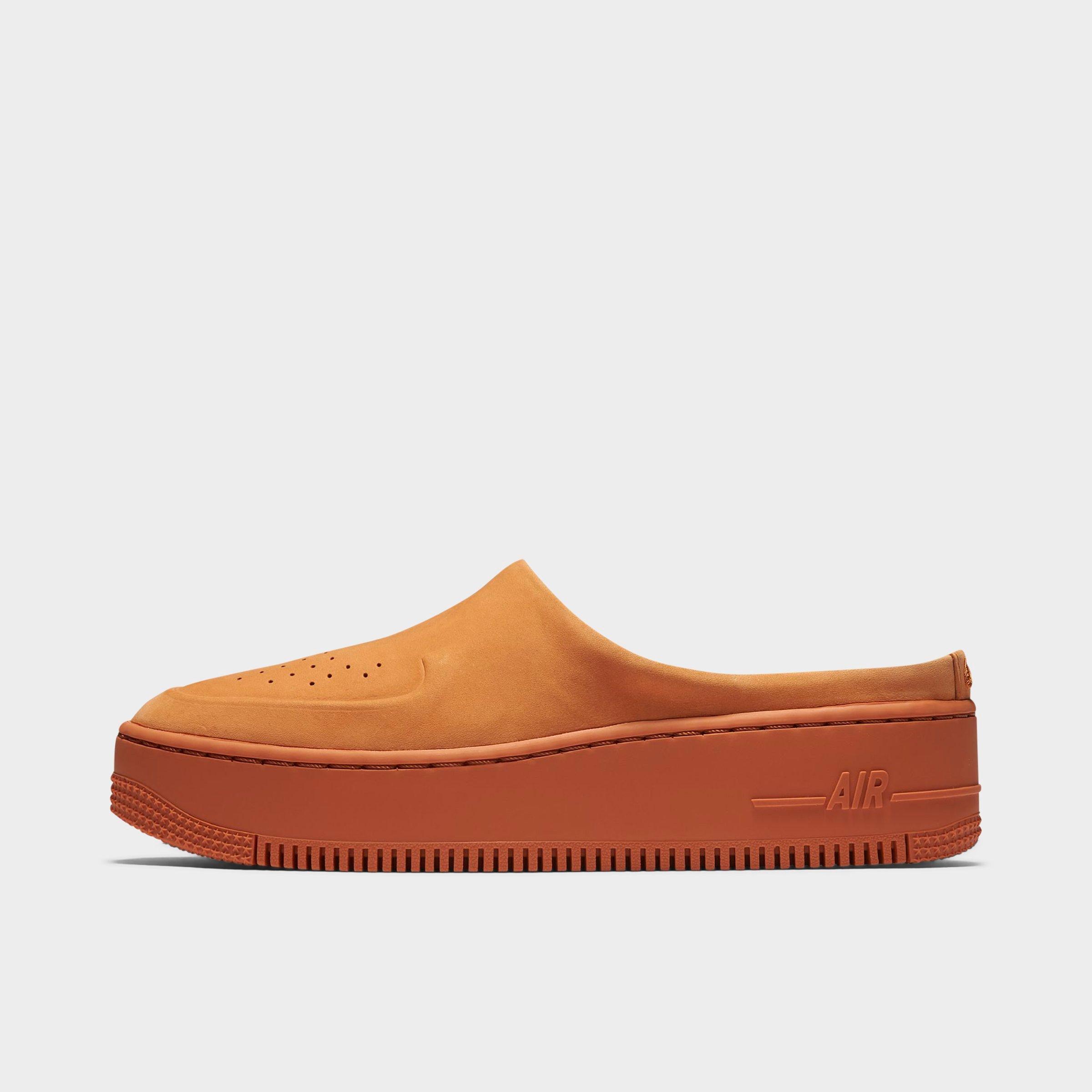 Nike Air Force 1 Lover Xx Slip-on Mule Sneaker In Cinder Orange/cinder Orange