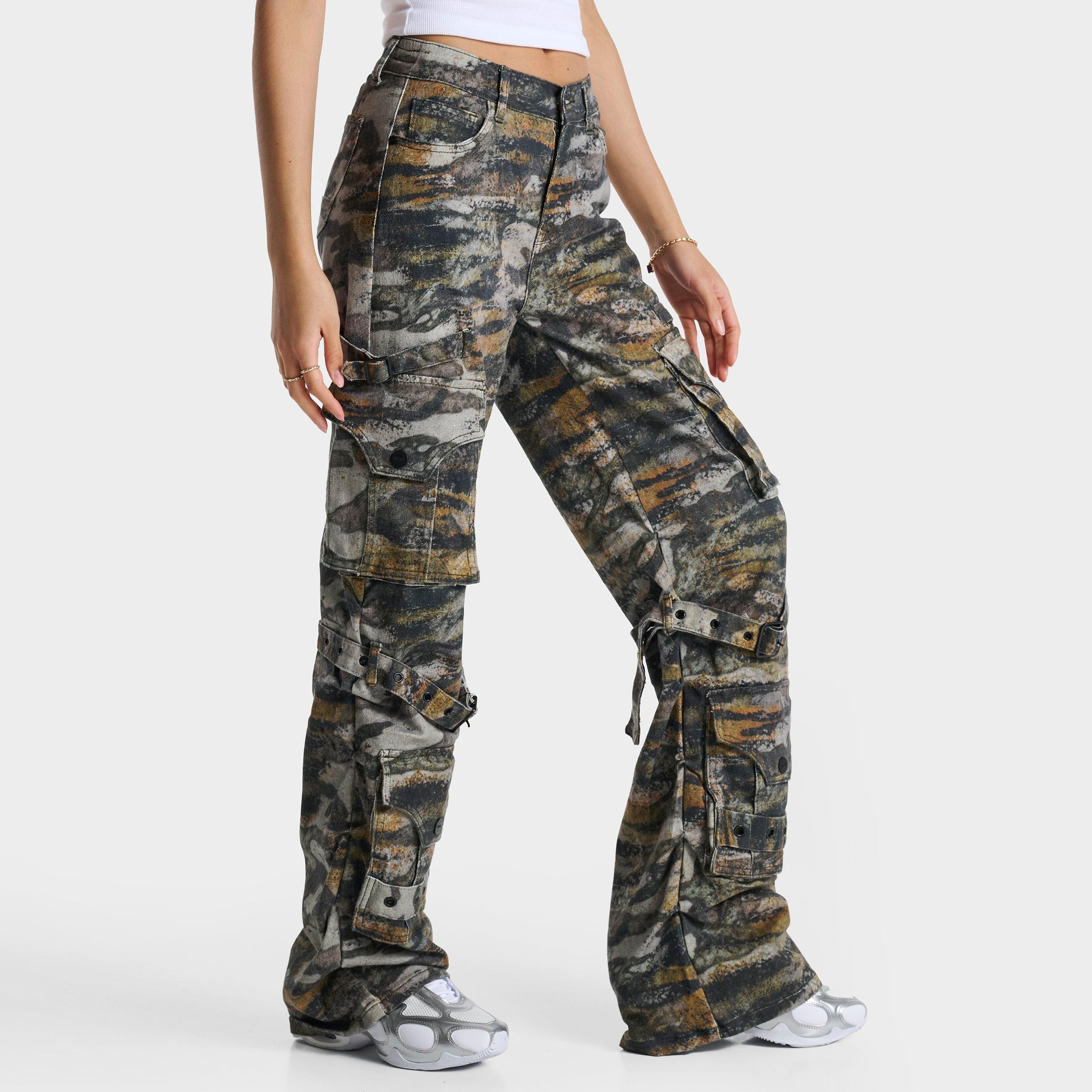 Smoke Rise Women's Bria High-rise Wide-leg Stacked Pants In Multi