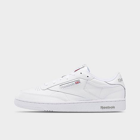 Reebok Men's Club C 85 Casual Shoes in White/White Size 7.5 Leather