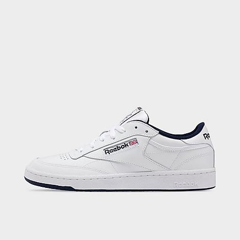Reebok Men's Club C 85 Casual Shoes in White/White Size 7.0 Leather