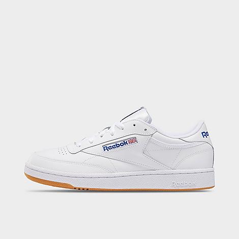 Reebok Men's Club C 85 Casual Shoes in White/White Size 9.5 Leather