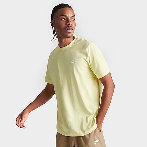 Nike Sportswear Club T-shirt In Luminous Green