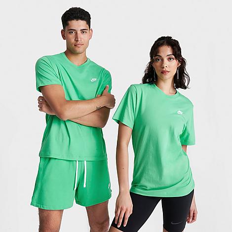 Nike Sportswear Club T-shirt In Spring Green