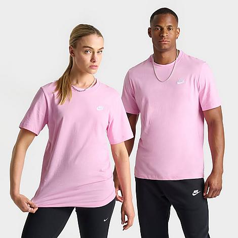 Shop Nike Sportswear Club T-shirt In Pink Rise