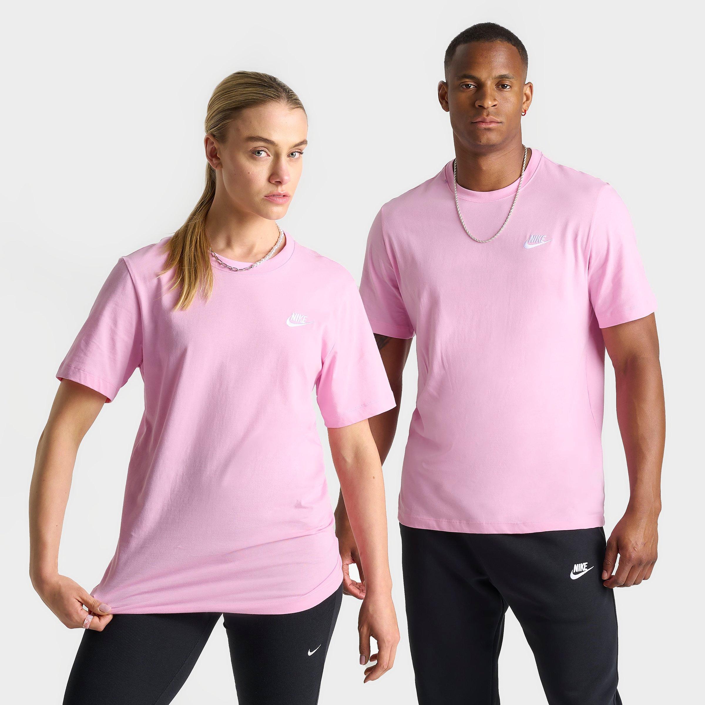 Shop Nike Sportswear Club T-shirt In Pink Rise