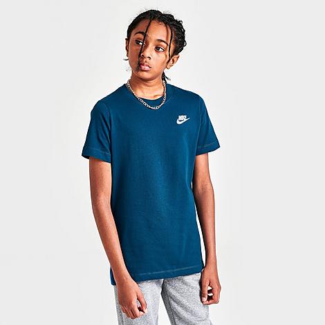 Nike Kids' Sportswear Logo T-shirt In Valerian Blue