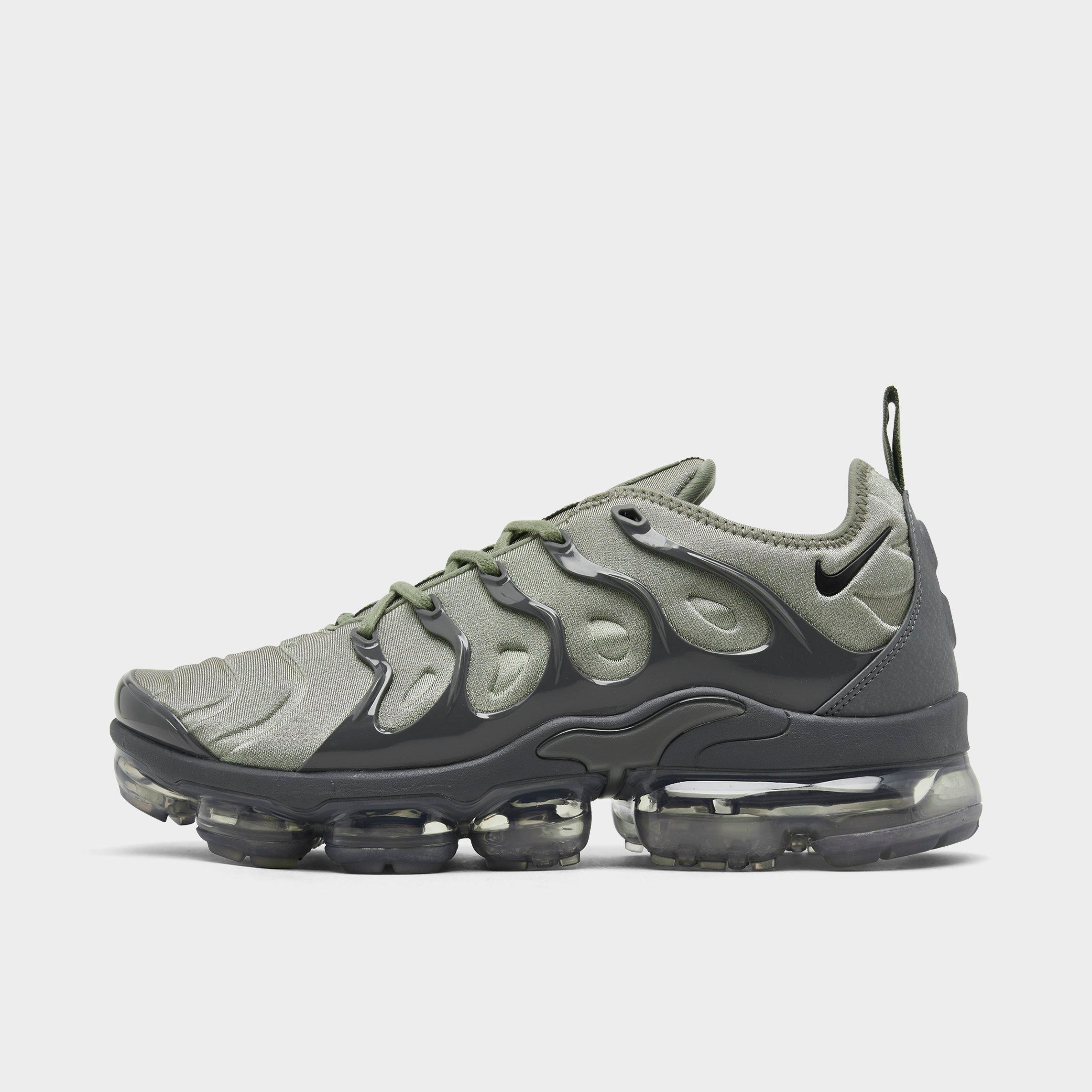 Nike Men's Air VaporMax Plus Running Shoes in Grey/Dark Stucco Size 11.5