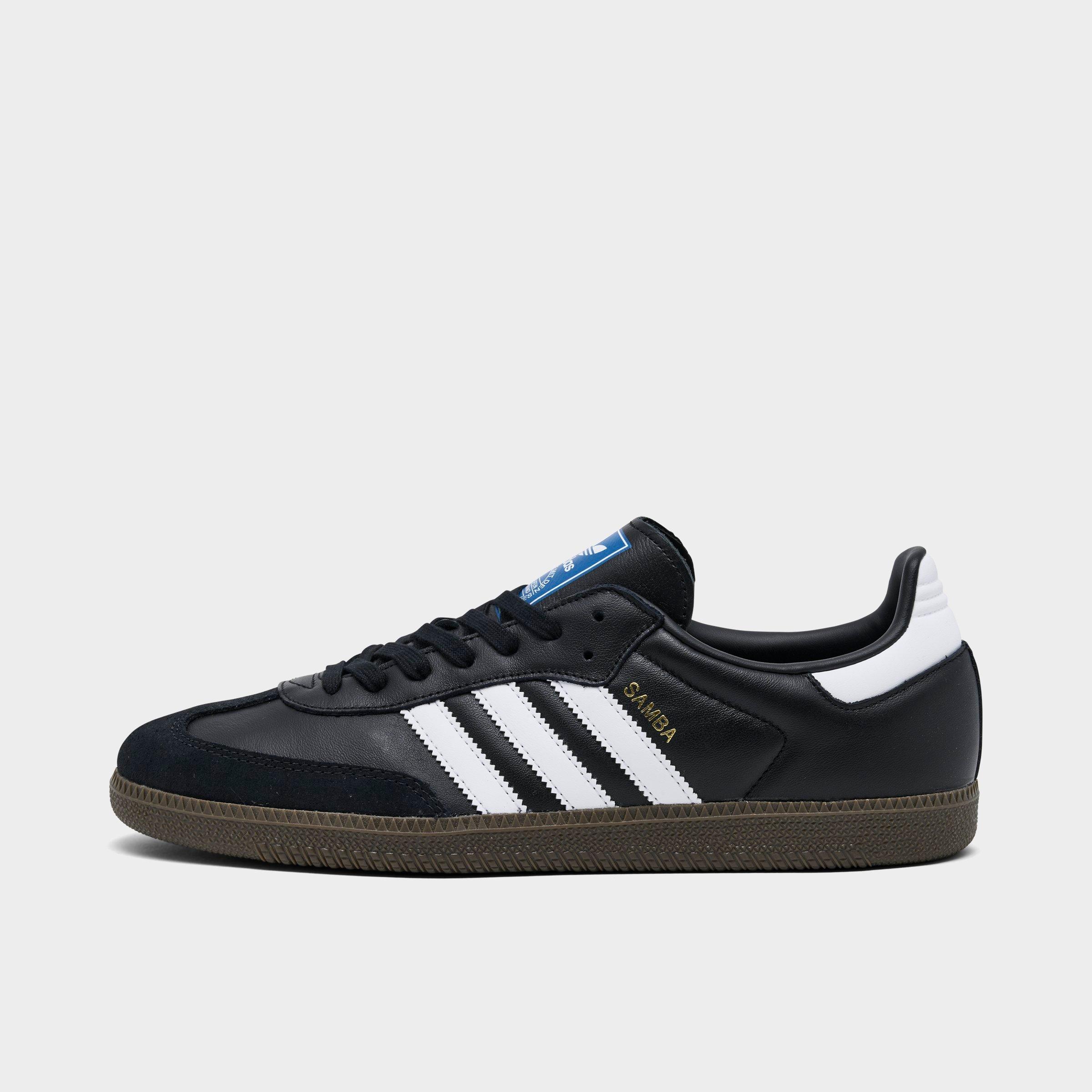 Adidas Men's Originals Samba OG Casual Shoes in Black/Black Size 7.5 Leather/Suede