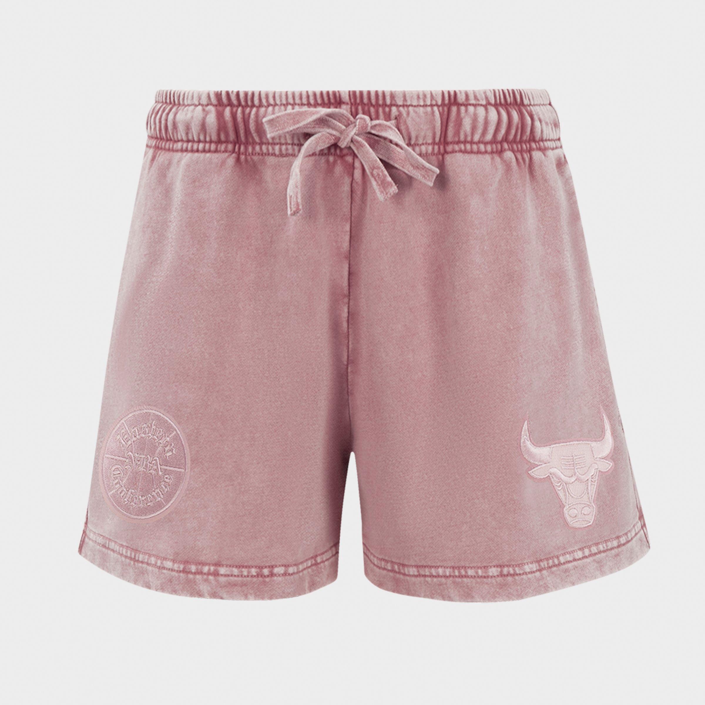 Pro Standard Women's Chicago Bulls NBA Washed Classic Enzyme Wash Shorts