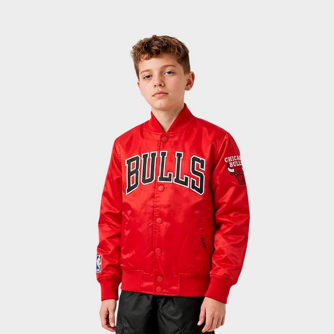 Little Kids' Pro Standard Chicago Bulls NBA Classic Satin Jacket