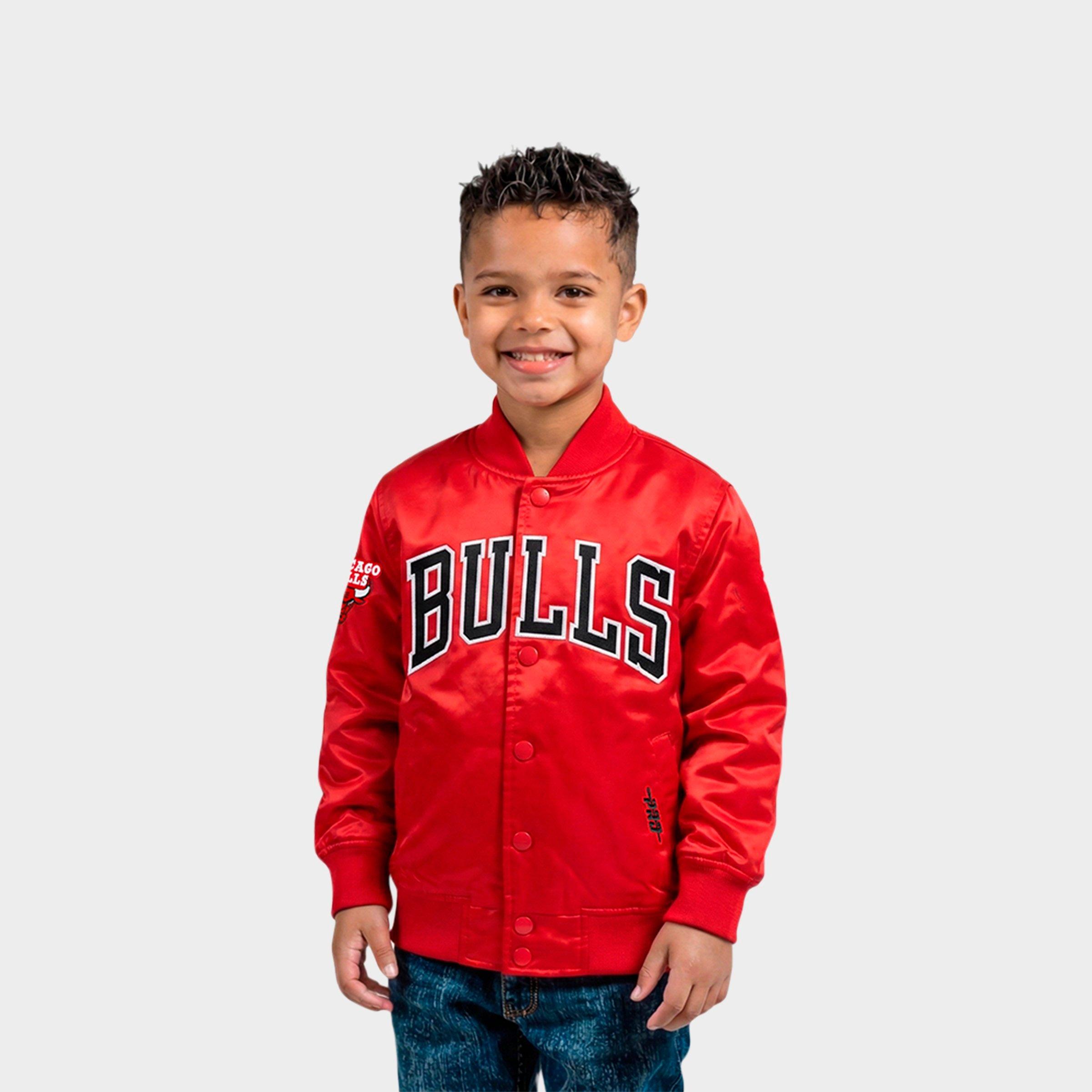 Pro Standard Kids Toddler Chicago Bulls NBA Satin Jacket