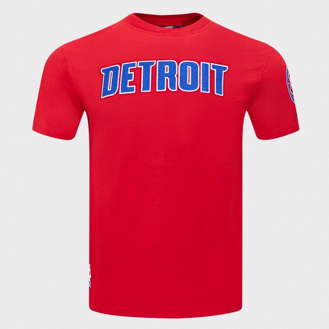 Men's Pro Standard Detroit Pistons NBA Classic Chenille T-Shirt