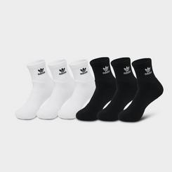 adidas Originals Trefoil Quarter Socks 6 Pack Finish Line