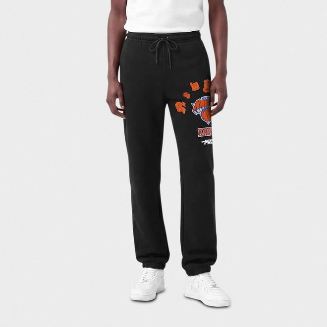 Men's Pro Standard New York Knicks NBA Old English Fleece Sweatpants