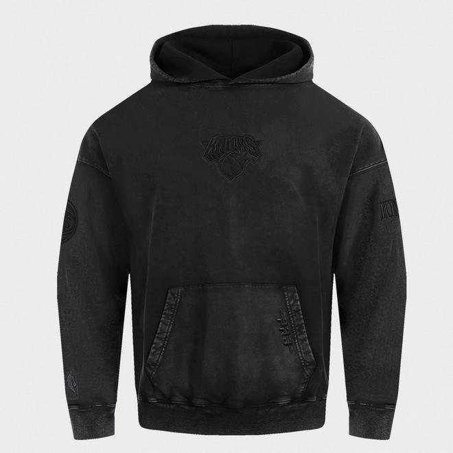 Men's Pro Standard New York Knicks NBA Enzyme Wash Fleece Pullover Hoodie