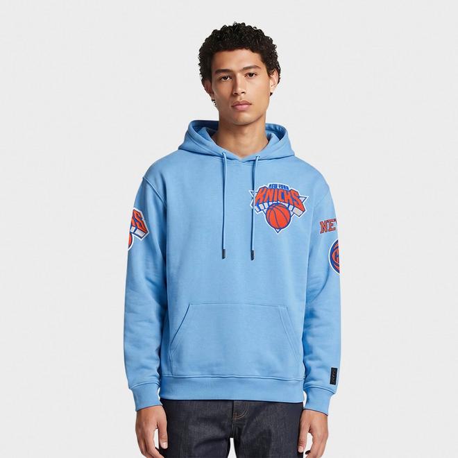 Men's Pro Standard New York Knicks NBA Classics Chenille Pullover Hoodie
