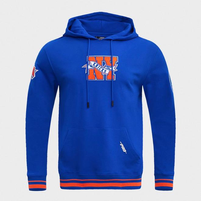 Men's Pro Standard New York Knicks NBA Team Pennants Fleece Pullover Hoodie