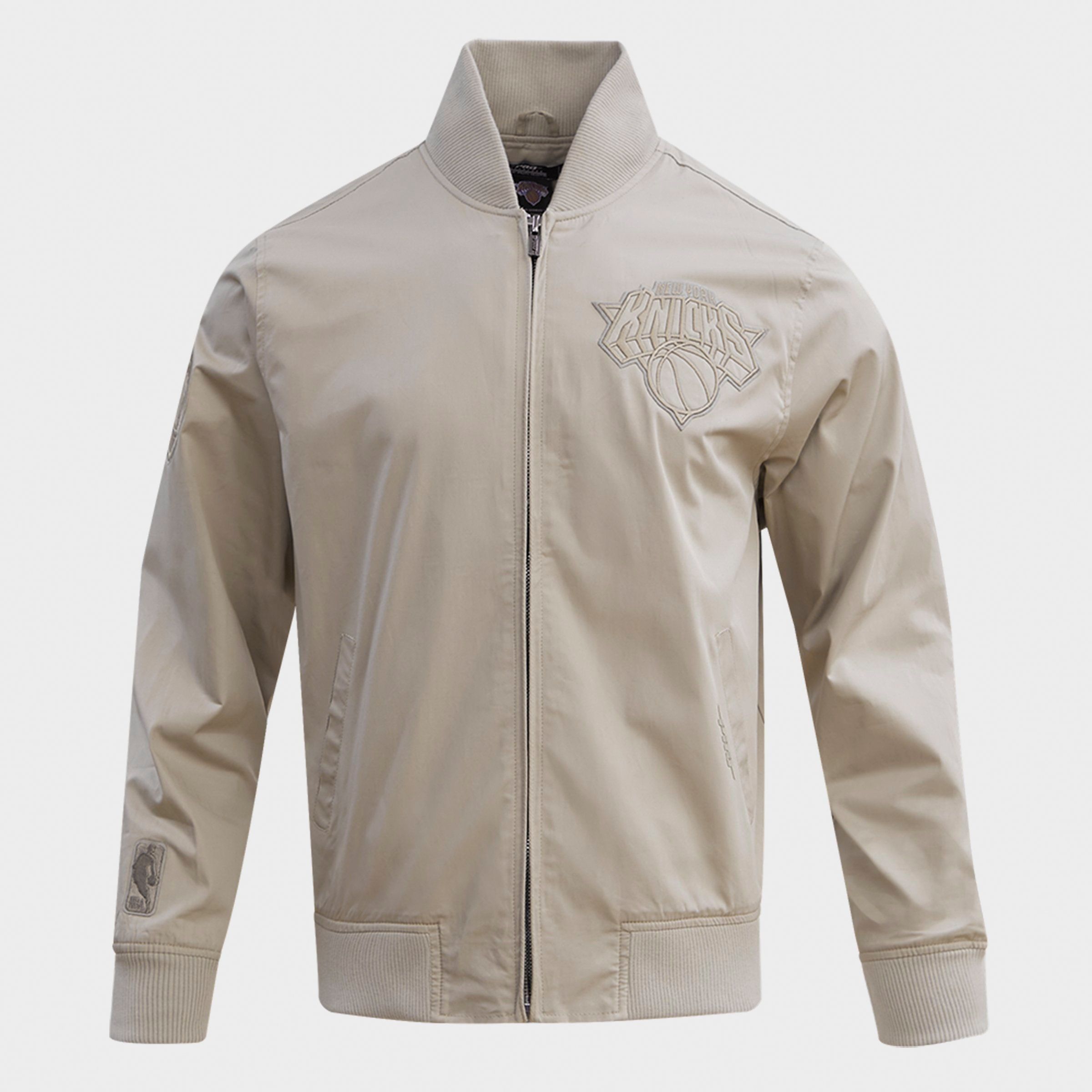 Pro Standard Men's New York Knicks NBA Neutral Twill Jacket
