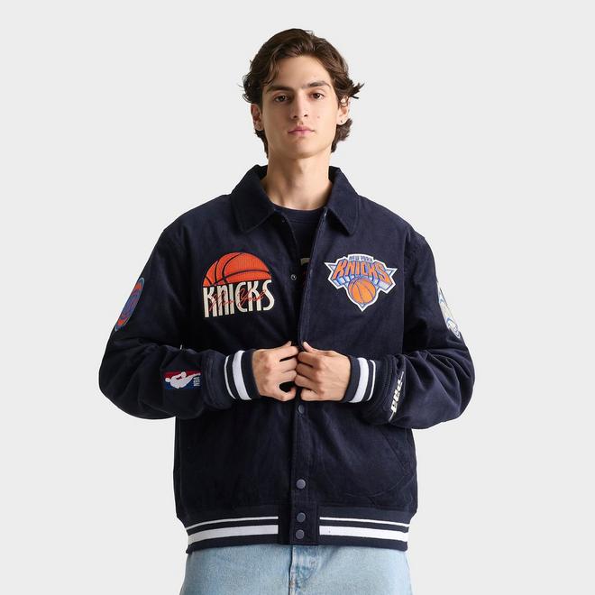 Men's Pro Standard New York Knicks NBA Original Players Corduroy Jacket