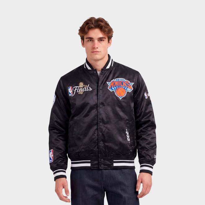 Men's Pro Standard New York Knicks NBA Championship 2026 Satin Jacket