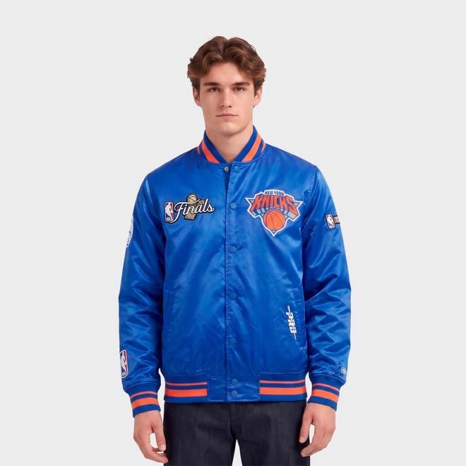 Men's Pro Standard New York Knicks NBA Championship 2026 Satin Jacket