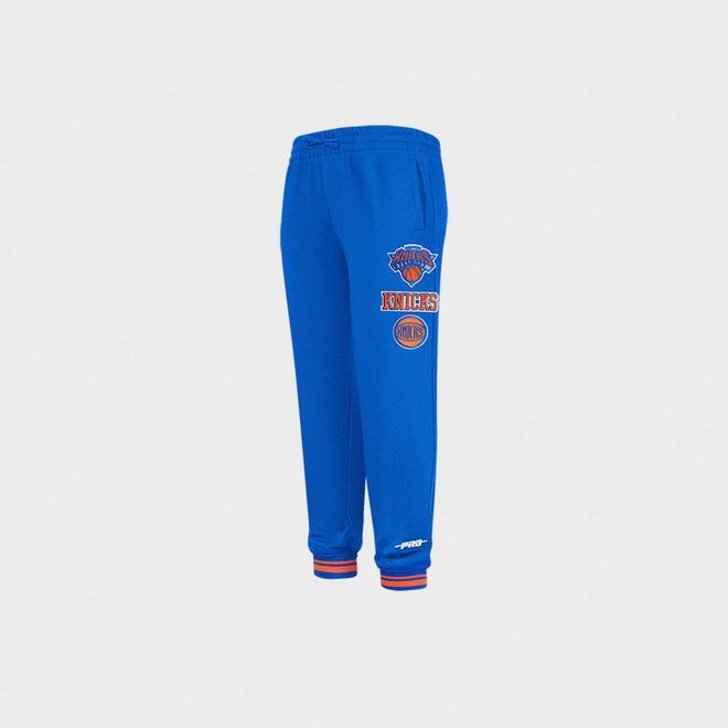 Big Kids' Pro Standard New York Knicks NBA Retro Classic 2.0 Fleece Jogger Pants