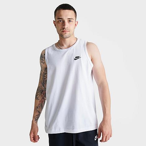 Nike Men's Sportswear Futura Tank Top In White