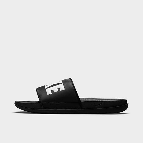 Shop Nike Men's Offcourt Slide Sandals In Black/black/white