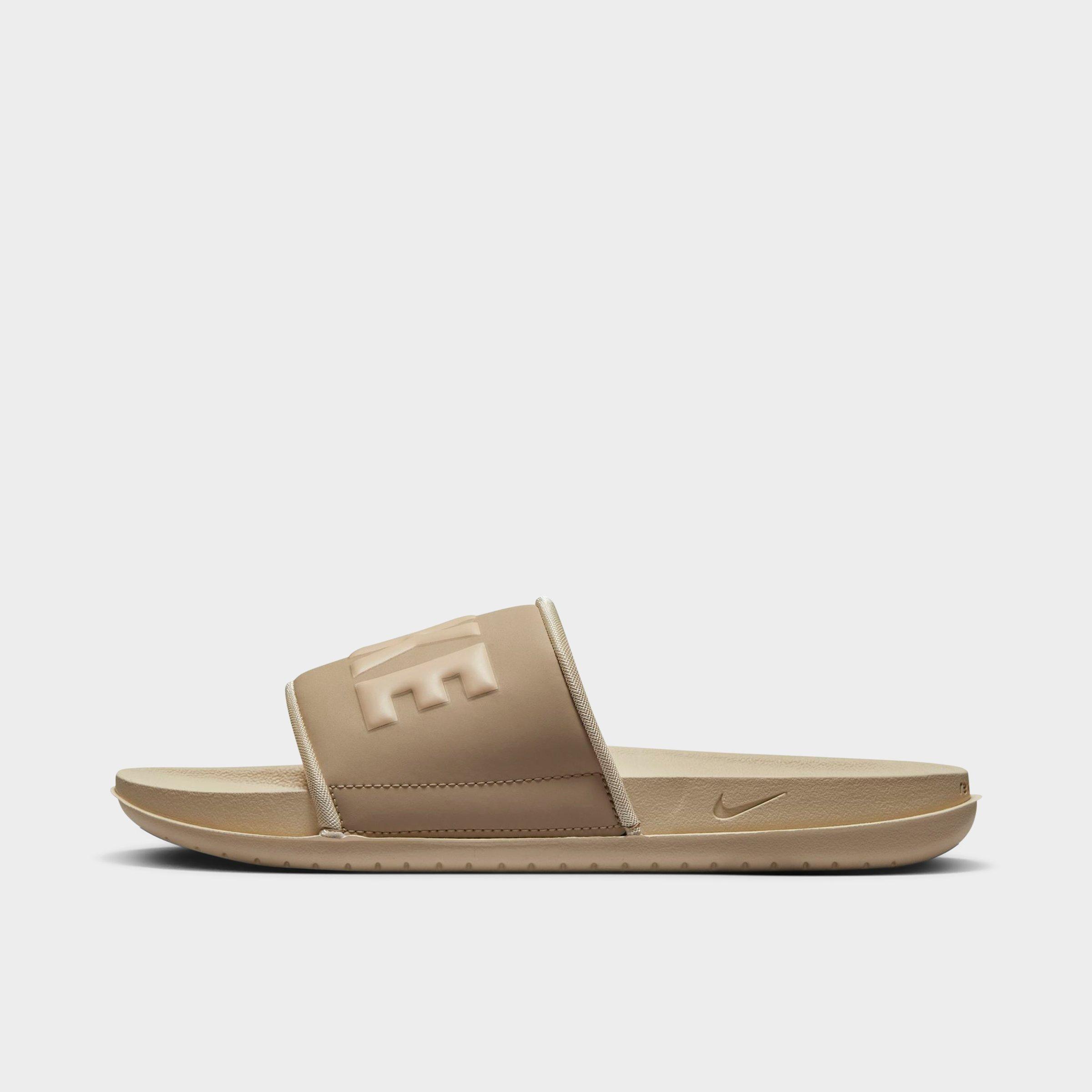 Nike Men's Offcourt Slide Sandals In Khaki/rattan