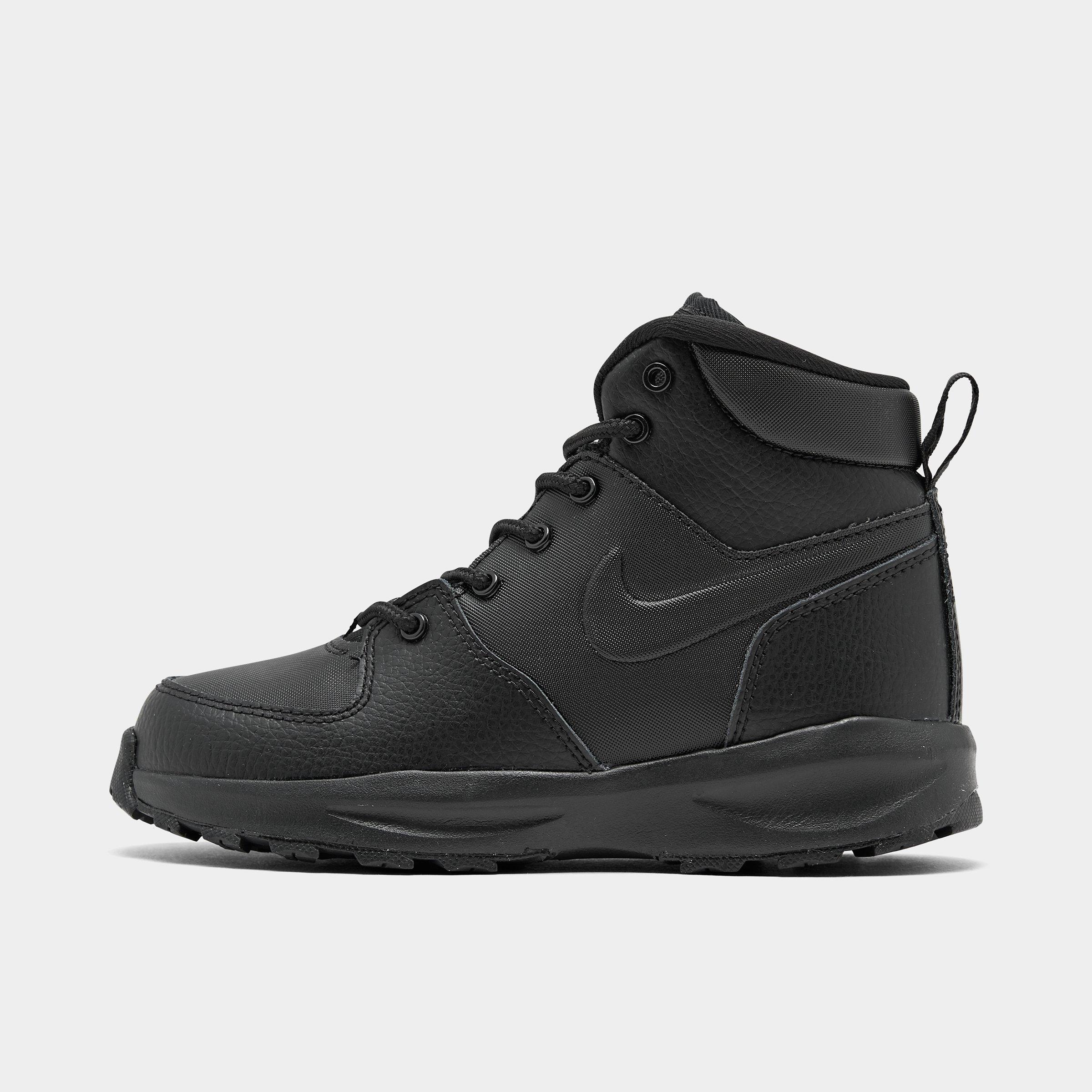 kids black nike boots