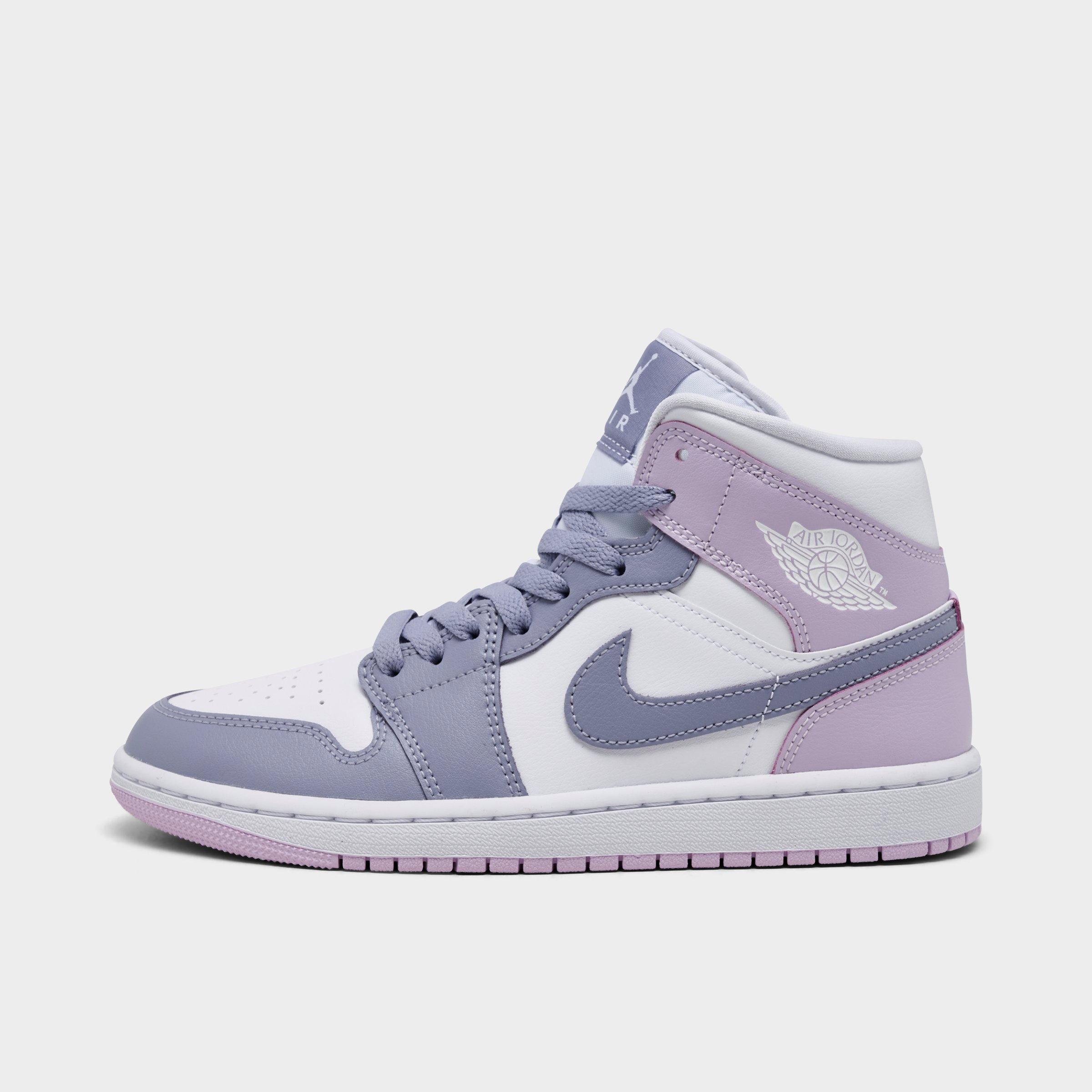 Nike Jordan Women's Air Retro 1 Mid Casual Shoes Size 12 Leather/suede