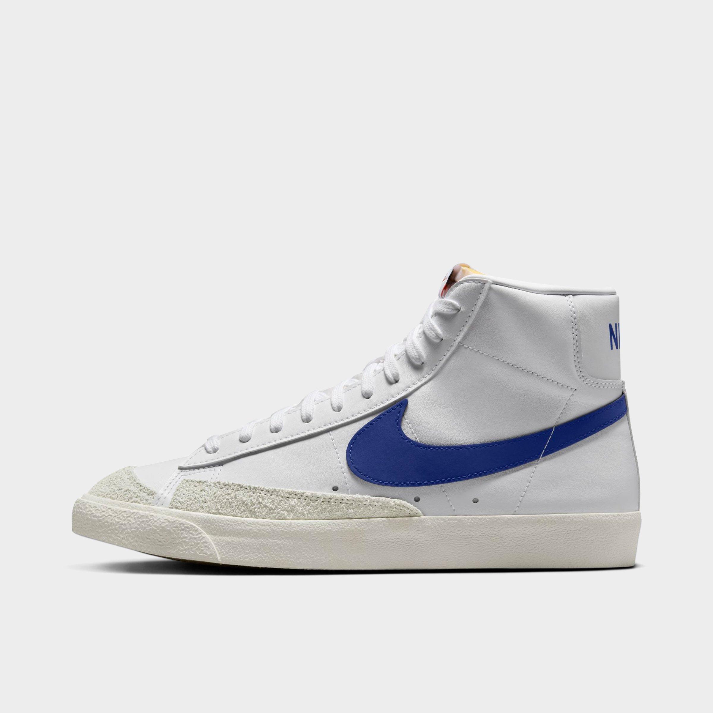 Nike Men's Blazer Mid '77 Vintage Casual Shoes in Vintage White/Summit White/Sail Size: 7