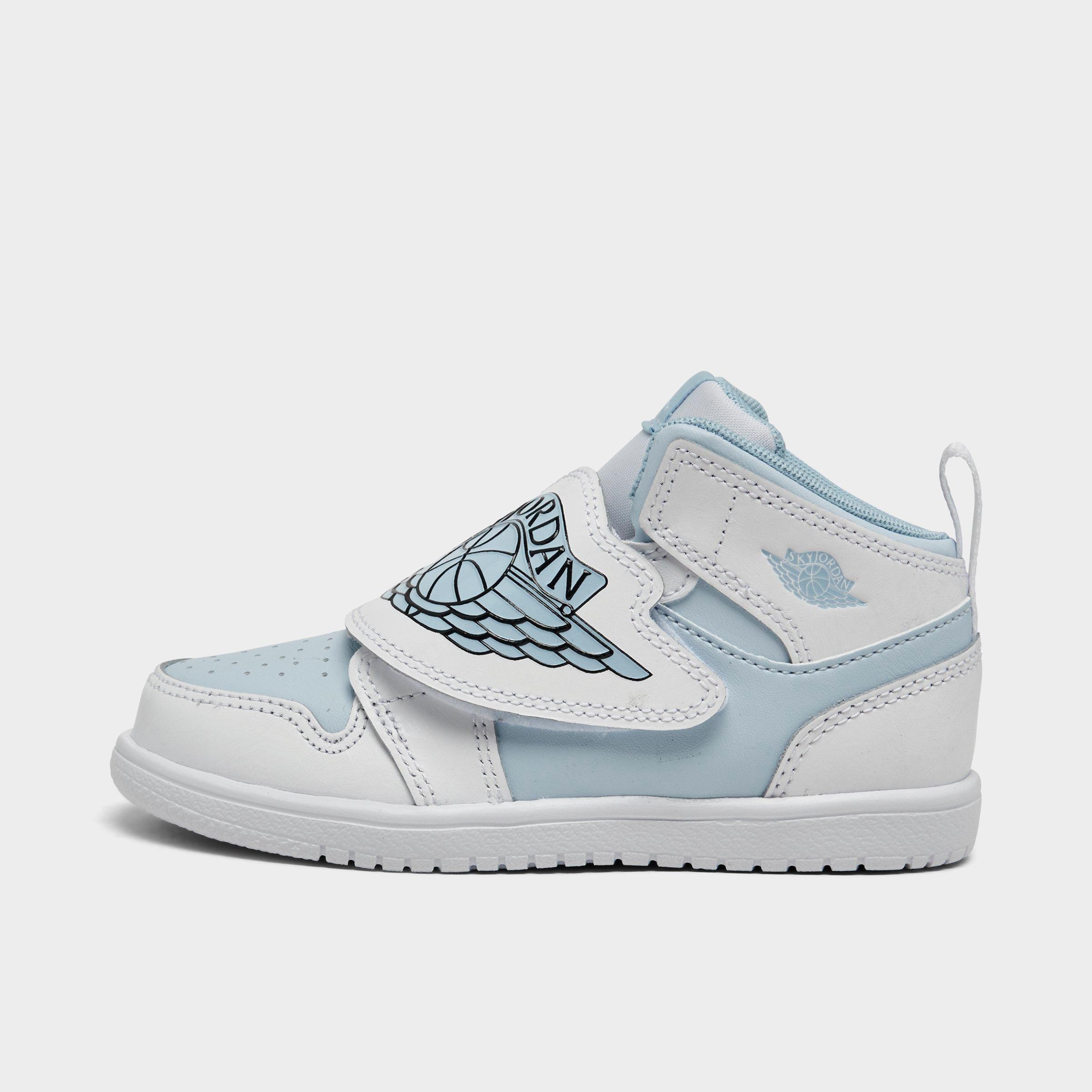 Nike Babies' Girls' Toddler Air Jordan Sky Jordan 1 Casual Shoes In Blue Tint/white/ice Blue