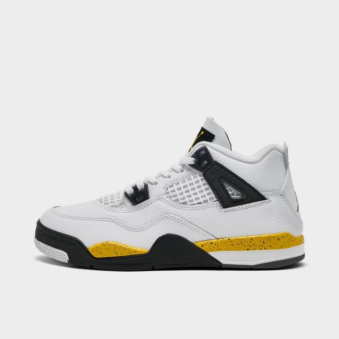 Little Kids' Air Jordan Retro 4 Basketball Shoes