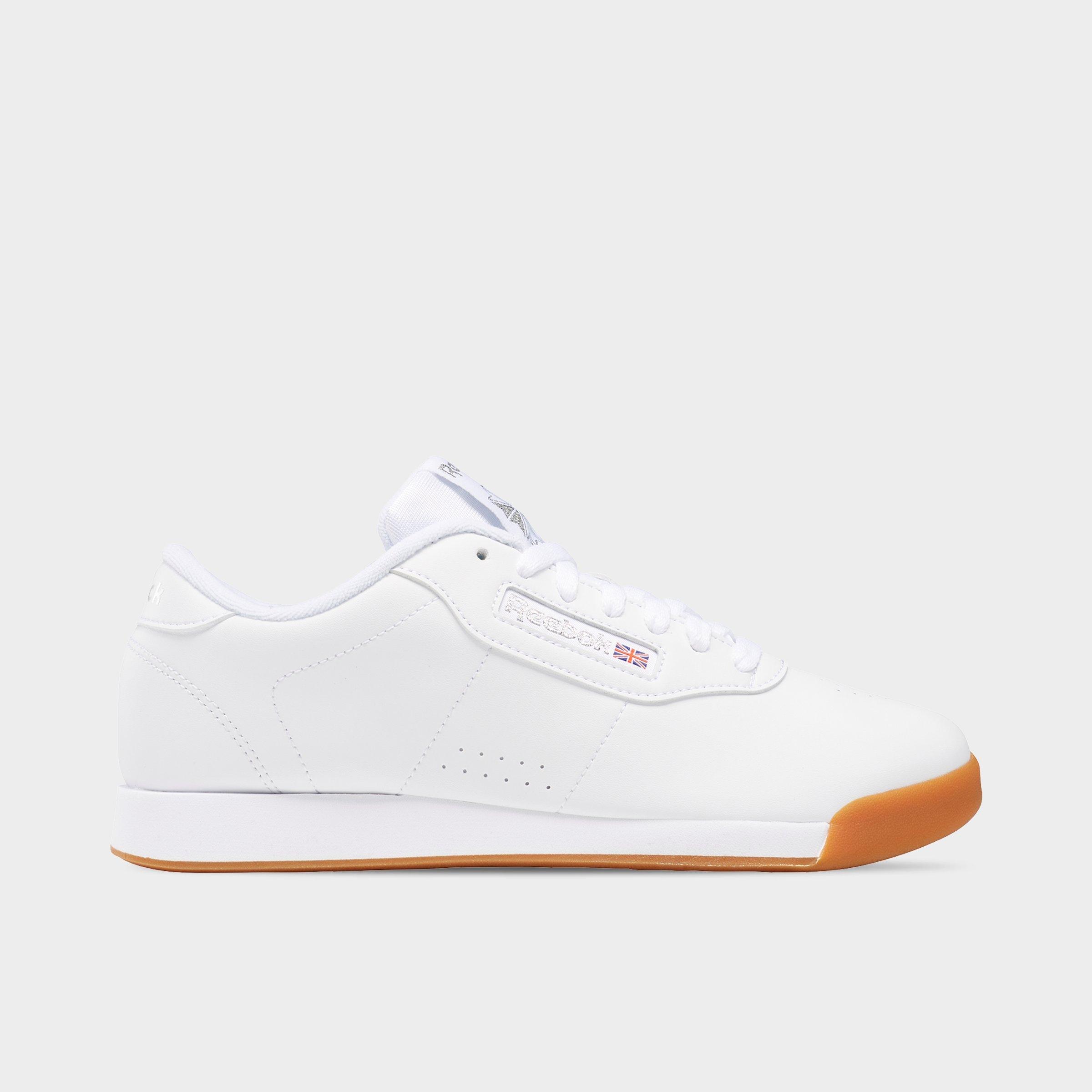 UPC 889773349796 product image for Reebok Women's Princess Casual Shoes in White/White Size 12.0 Leather | upcitemdb.com