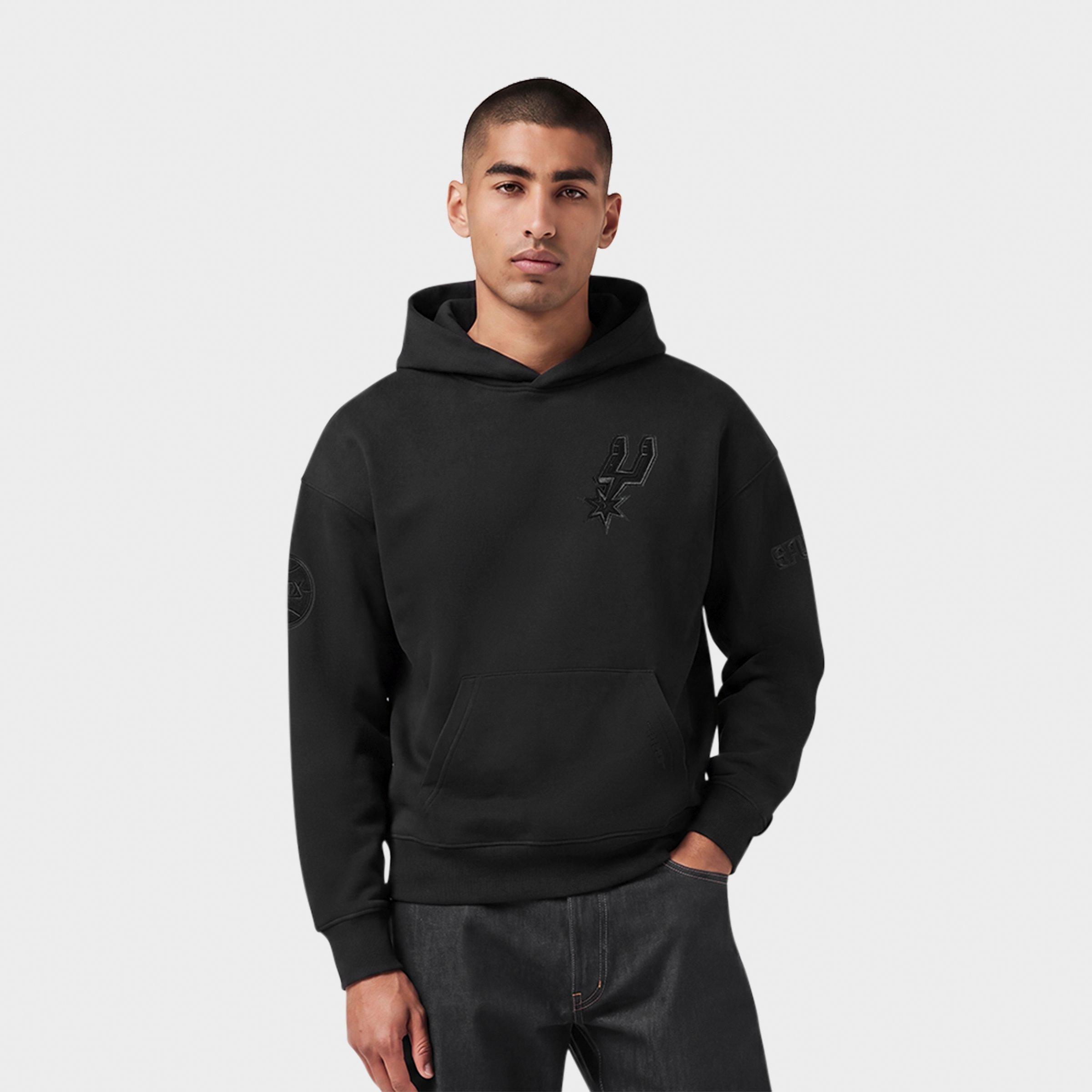 Pro Standard Men's San Antonio Spurs NBA Neutral Fleece Pullover Hoodie