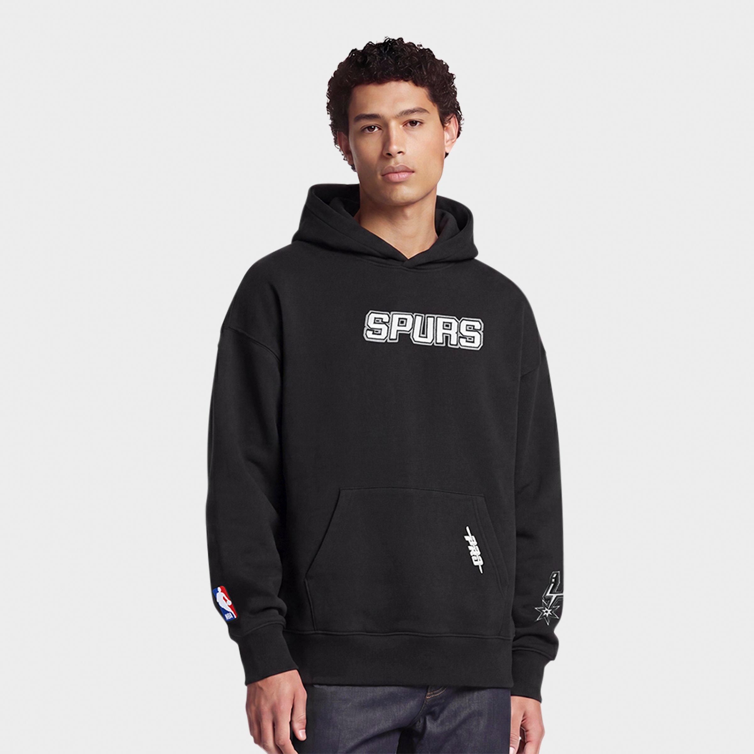Pro Standard Men's San Antonio Spurs NBA Wingspan Fleece Pullover Hoodie