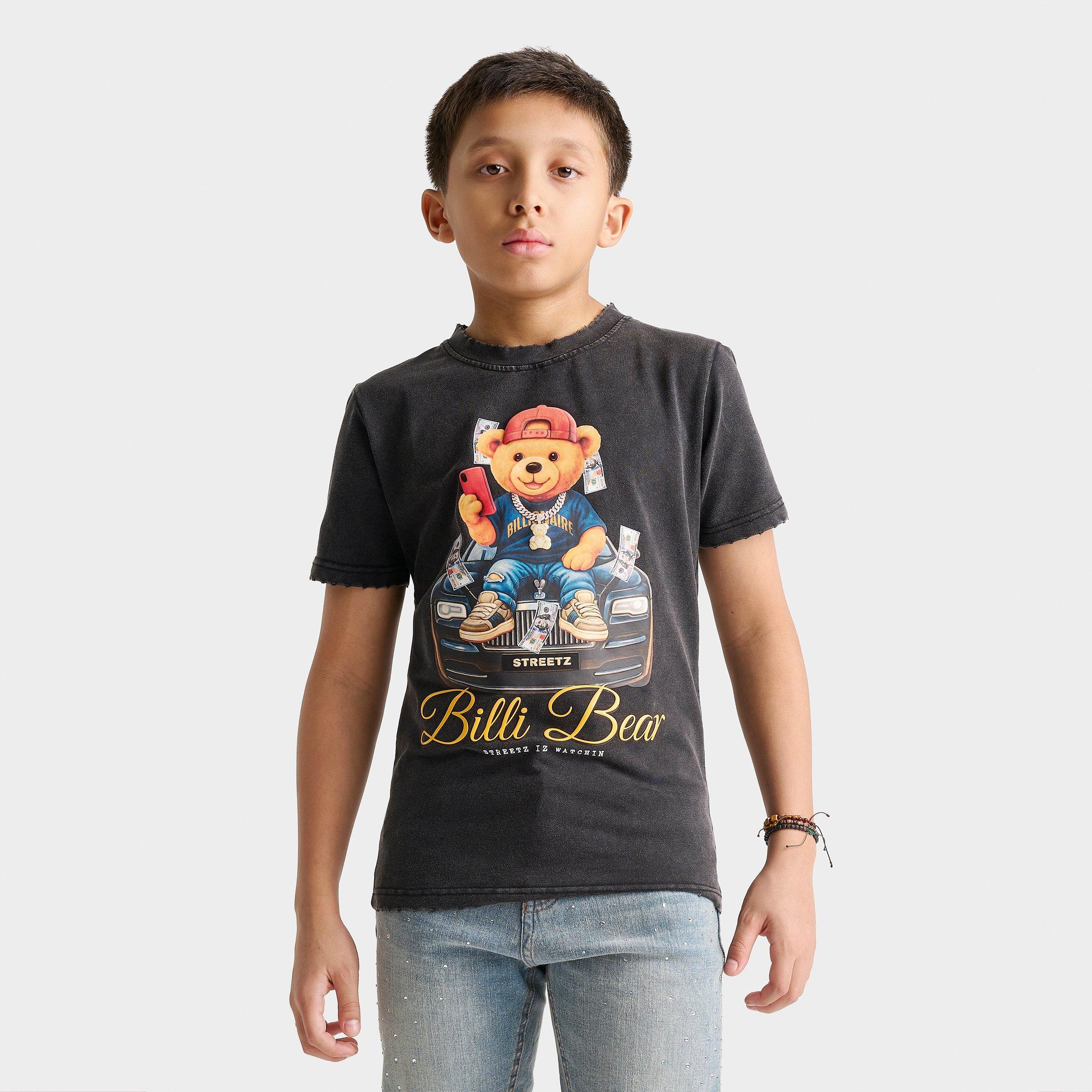 Streetz Iz Watchin Big Kids Billi Bear T-Shirt