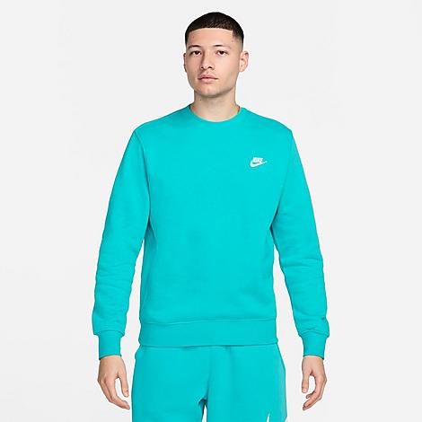 Shop Nike Sportswear Club Fleece Crewneck Sweatshirt In Multi