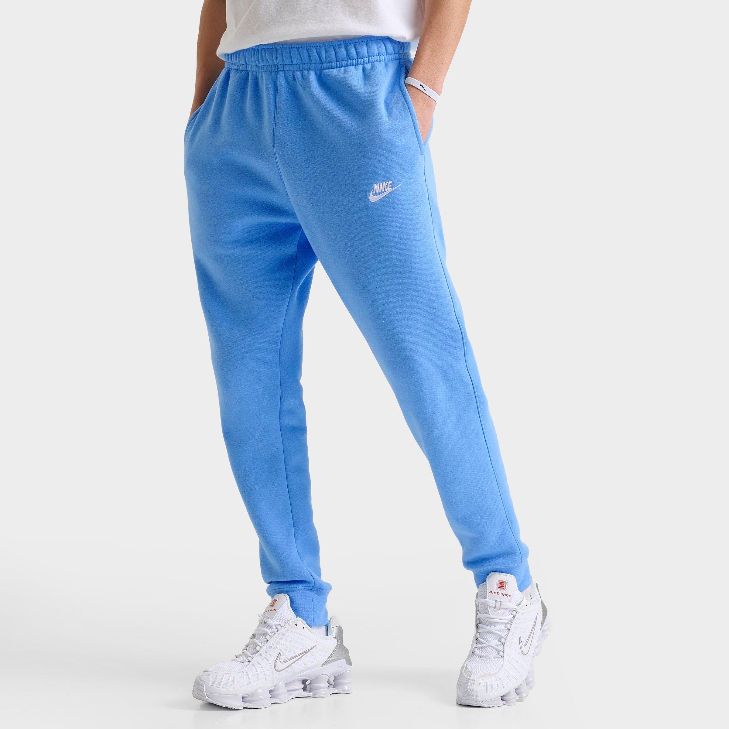Nike Men's Sportswear Club Fleece Jogger Pants in University Blue/University Blue/White Size: XS