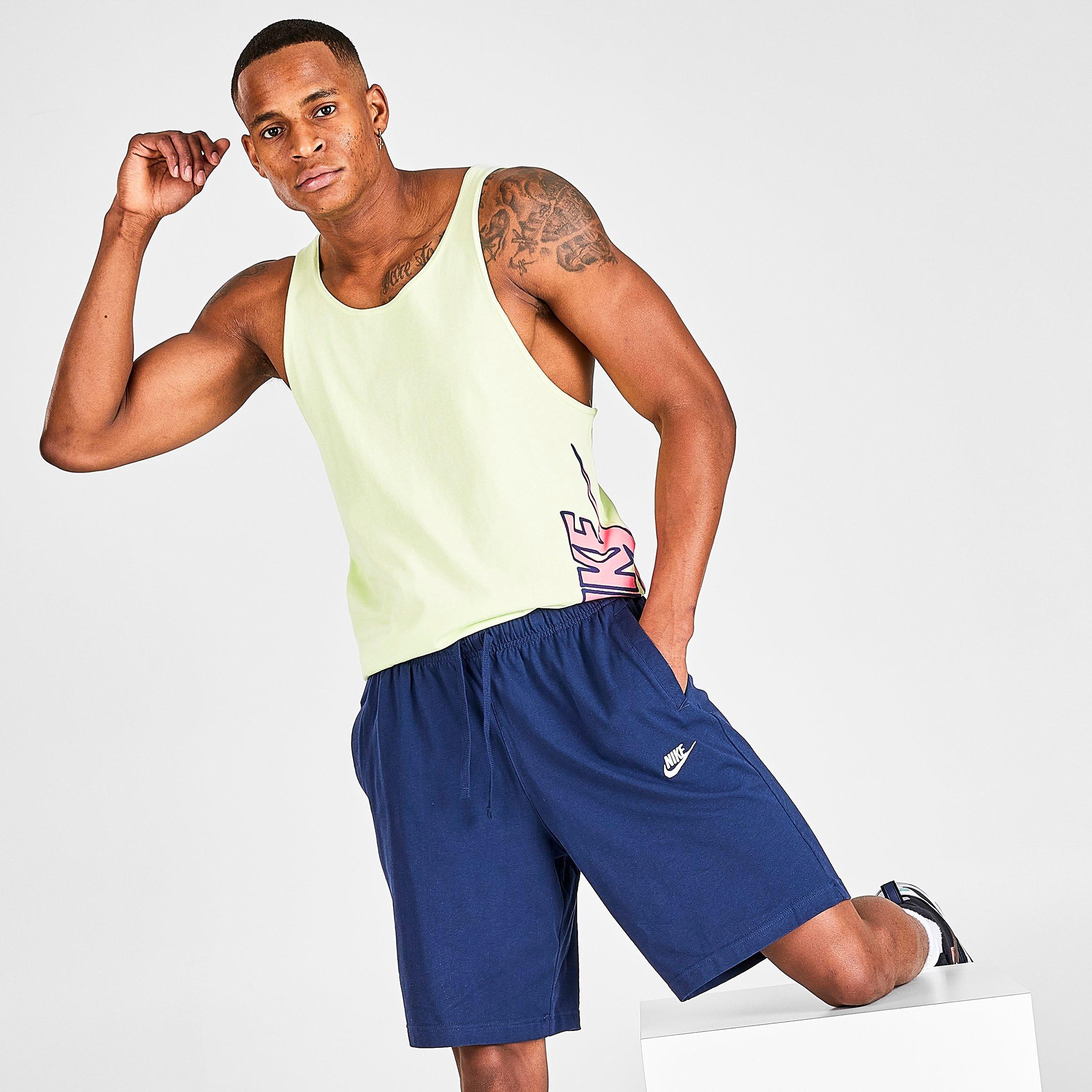 Nike Men's Sportswear Club Fleece Shorts In Midnight Navy