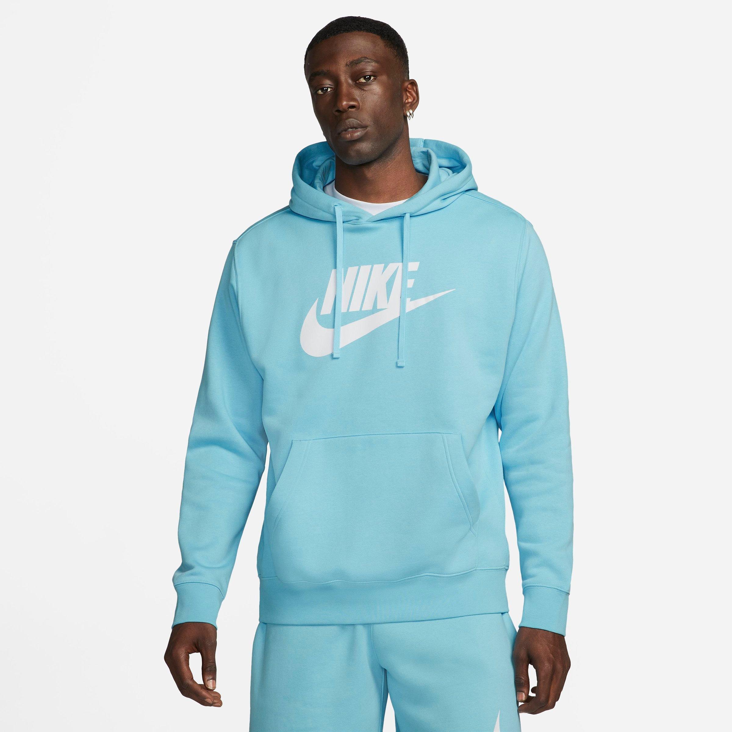 Nike Sportswear Club Fleece Hoodie In Galactic Jade galactic Jade white ModeSens