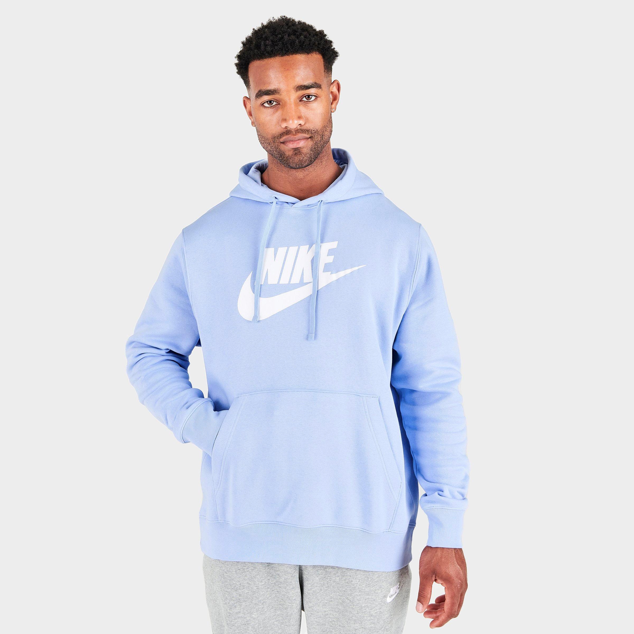 Nike Sportswear Essential Pullover Hoodie In Grey/white, ModeSens