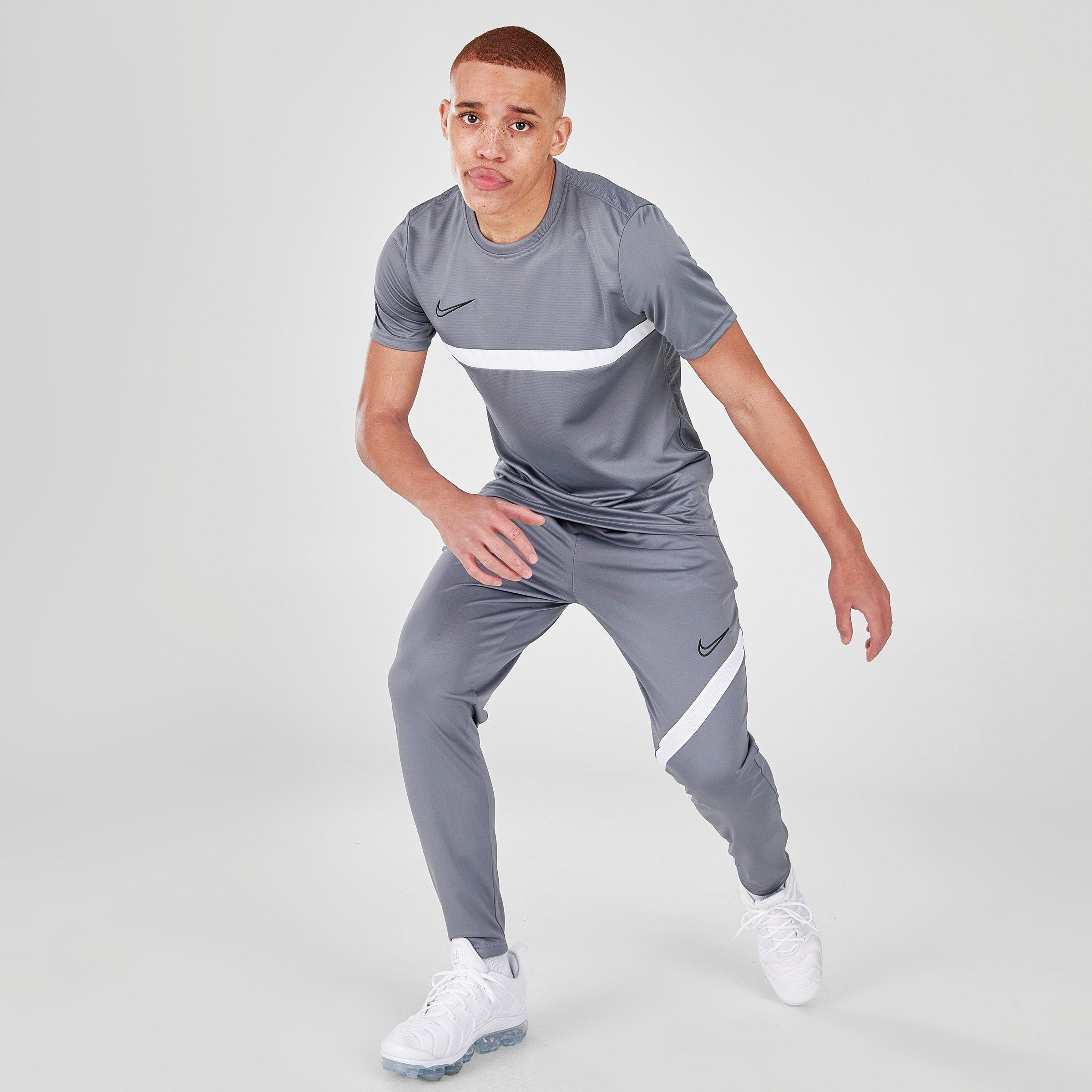 Nike Men's Dri-fit Academy Pro Soccer Pants In Smoke Grey/black