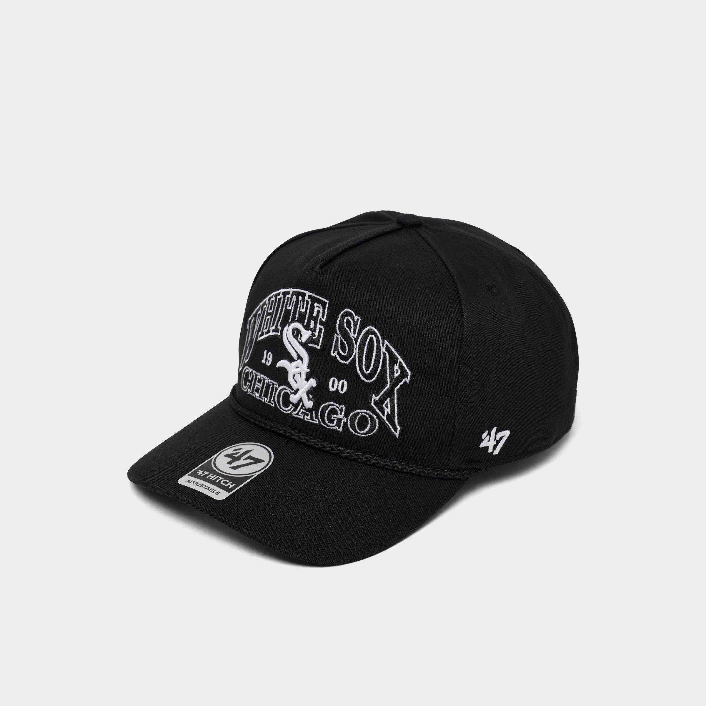 47 Brand '47 Chicago White Sox MLB HITCH Snapback Hat in Black