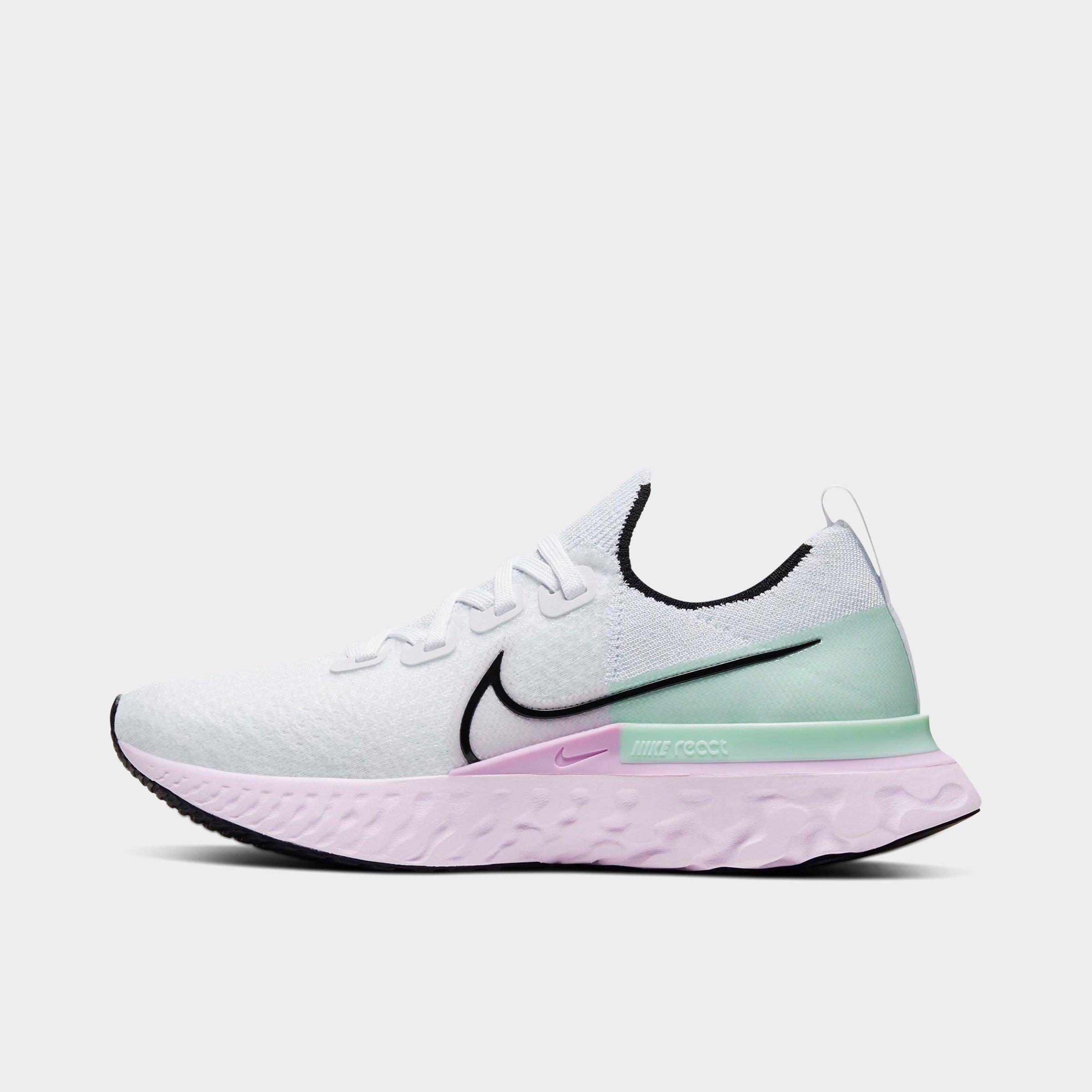 Nike React Infinity Run Flyknit Running Shoe In White
