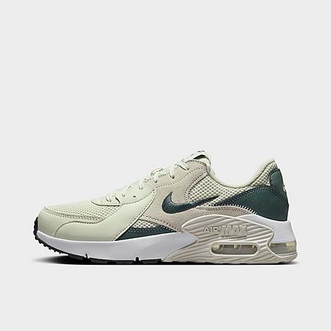 Shop Nike Women's Air Max Excee Casual Shoes In Sea Glass/white/summit White/vintage Green