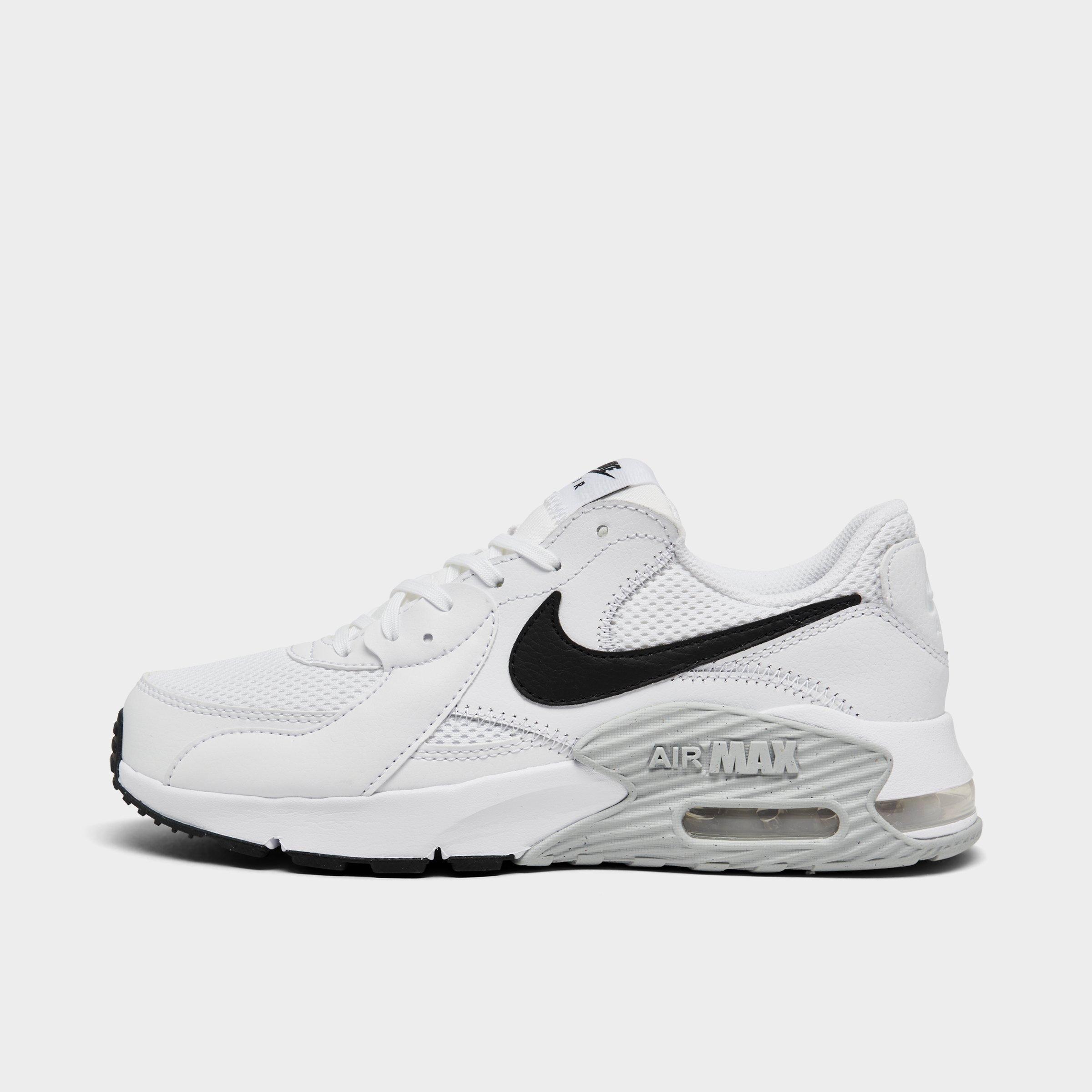 Nike Women's Air Max Excee Casual Shoes in White/Pure Platinum/Black Size: 5.0