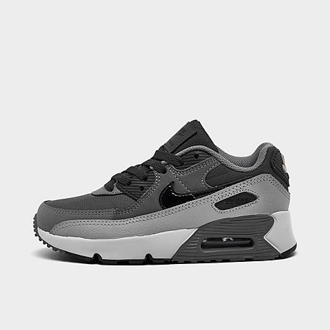 Nike Little Kids' Air Max 90 Casual Shoes In Anthracite/black/dark Grey/cool Grey