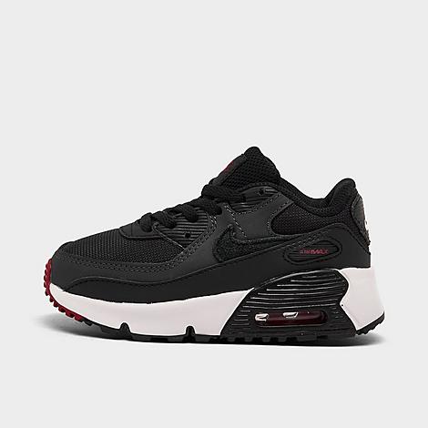 Nike Babies'  Kids' Toddler Air Max 90 Casual Shoes In Anthracite/black/team Red/summit White